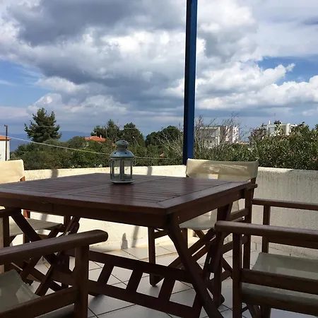 Summer Family House With Sea View And Garden Feriehus Kriopigi
